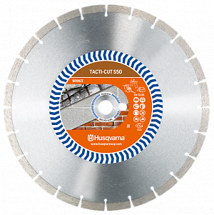 Алмазный диск TACTI-CUT S50+ 350 10 25.4/20 Хускварна